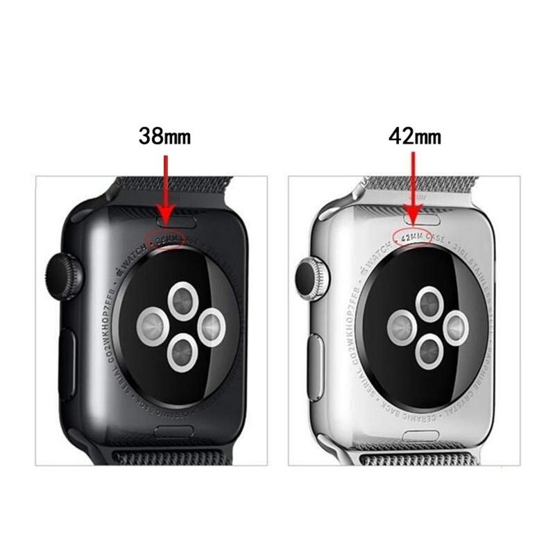 LOOKSEVEN Spring Bar Watch strap connector Stainless Steel Adapter Replaceable Metal Connection with Replacement Tool Compatible with Apple Watch Band 42mm(Series 3 2 1) 44mm 45mm 46mm 49mm - Image 5
